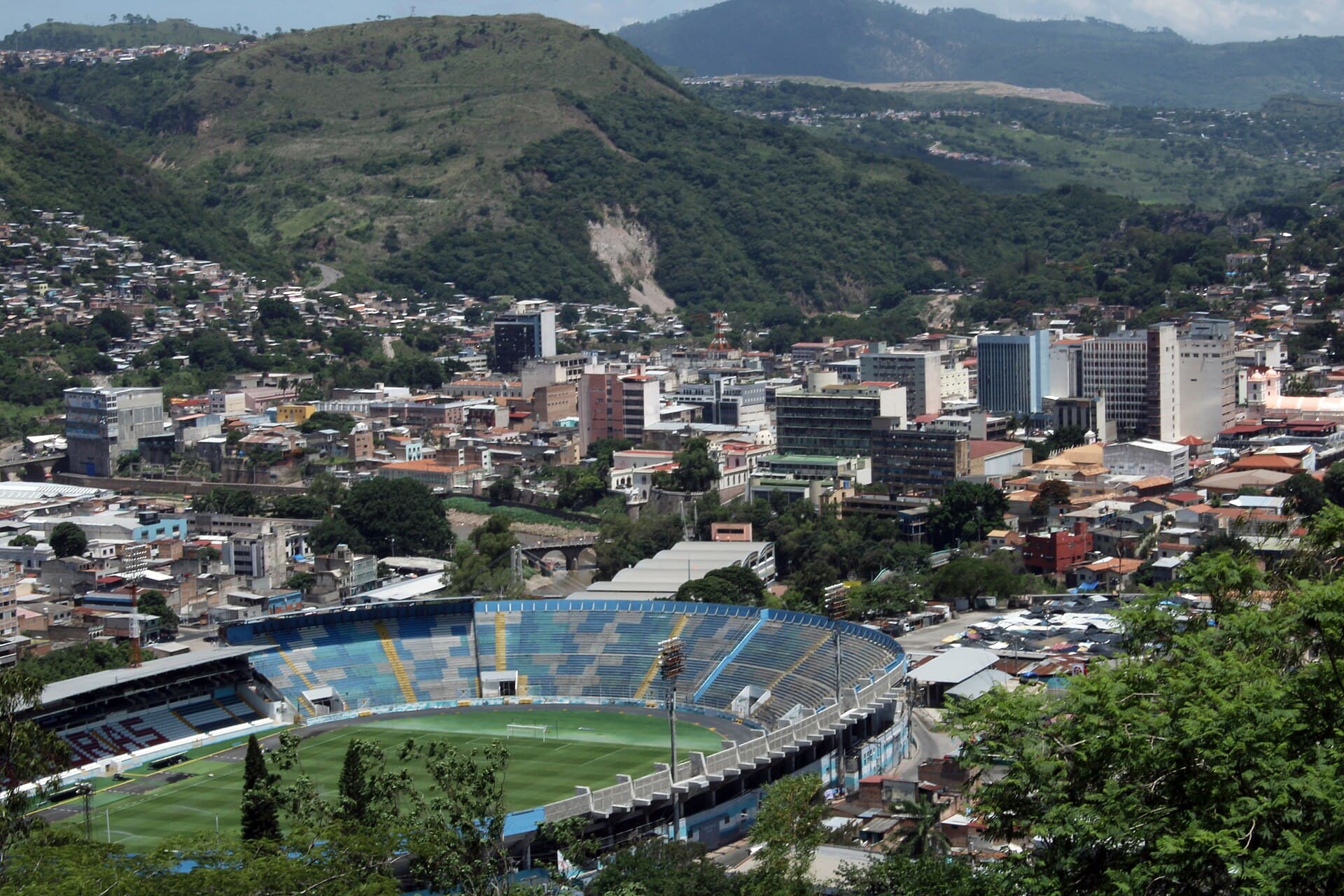 Edificio histórico del centro de Tegucigalpa