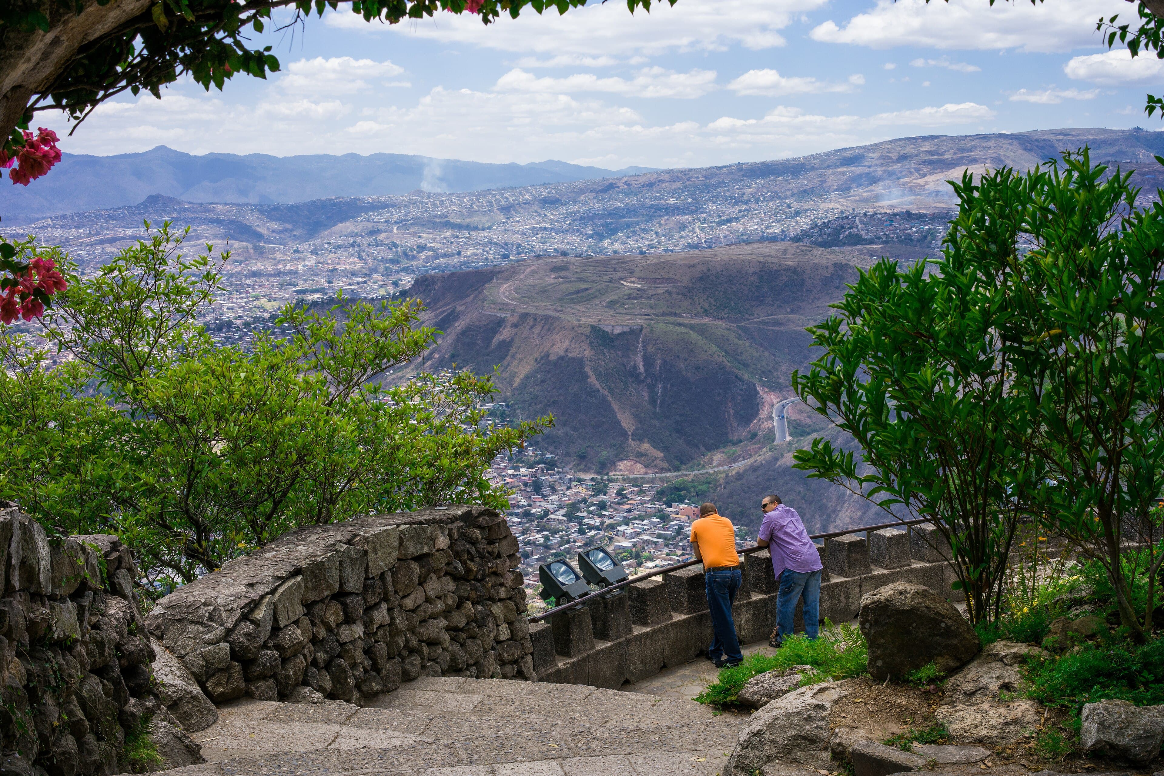 Mirador de El Picacho sobre Tegucigalpa